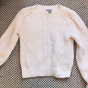 Cream sweater